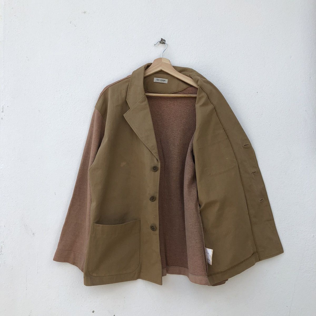 Issey Miyake TETE HOMME KATOH KAZUTAKA JAPANBY ISSEY MIYAKE CHORE JACKET Size US M / EU 48-50 / 2 - 8 Thumbnail