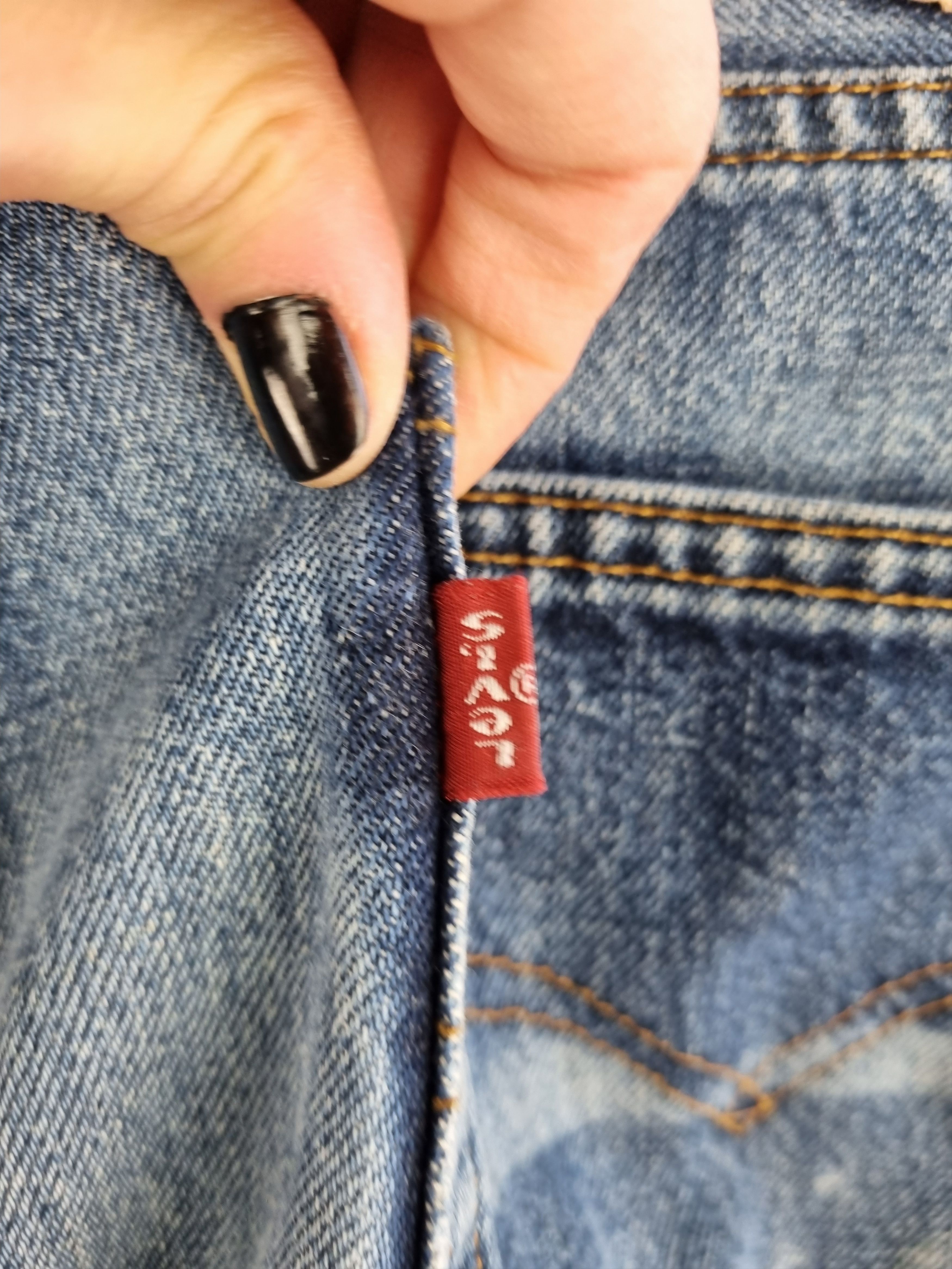 Levi's Rare 90s LEVIS Faded Denim Jeans Vintage Pants Size US 33 - 14 Thumbnail