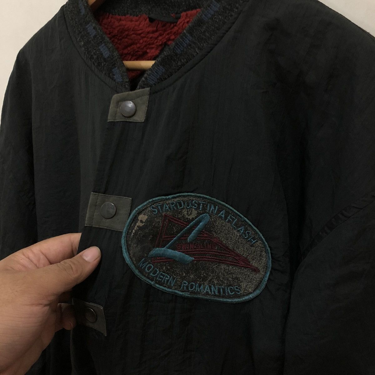 Japanese Brand Bomber Jacket Alon Point Big Logo Size US M / EU 48-50 / 2 - 7 Thumbnail