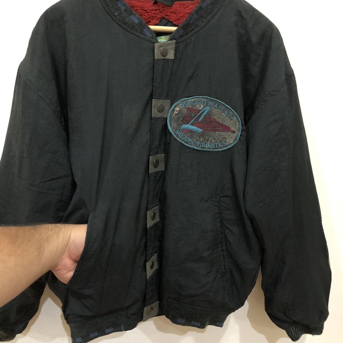 Japanese Brand Bomber Jacket Alon Point Big Logo Size US M / EU 48-50 / 2 - 10 Thumbnail