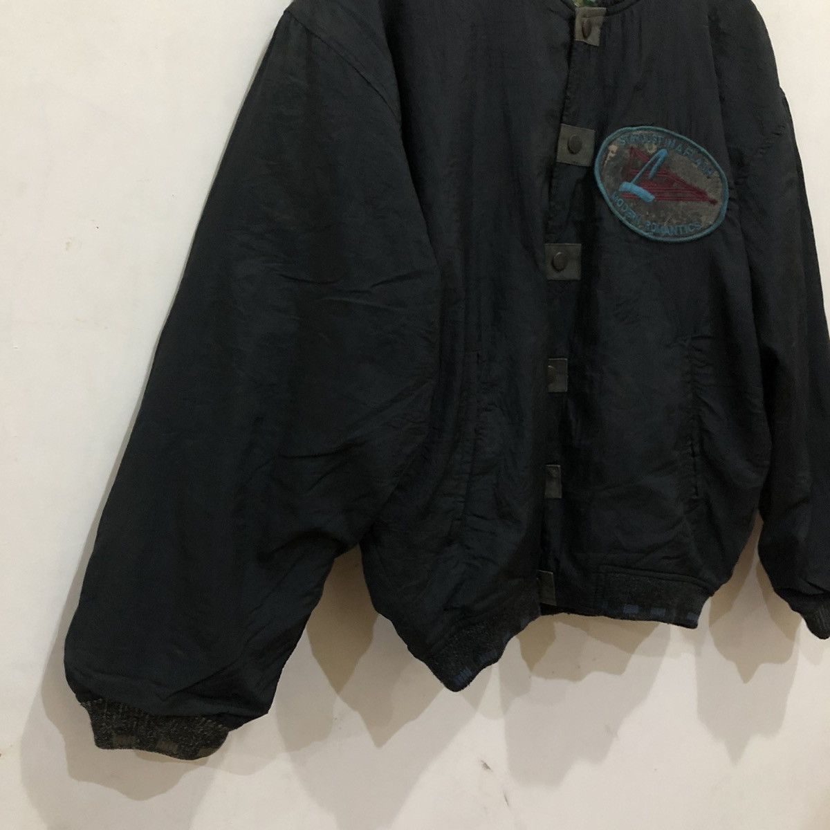 Japanese Brand Bomber Jacket Alon Point Big Logo Size US M / EU 48-50 / 2 - 5 Thumbnail