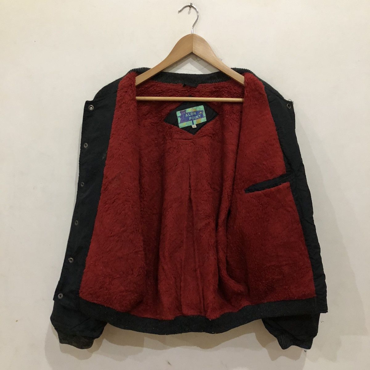 Japanese Brand Bomber Jacket Alon Point Big Logo Size US M / EU 48-50 / 2 - 13 Thumbnail