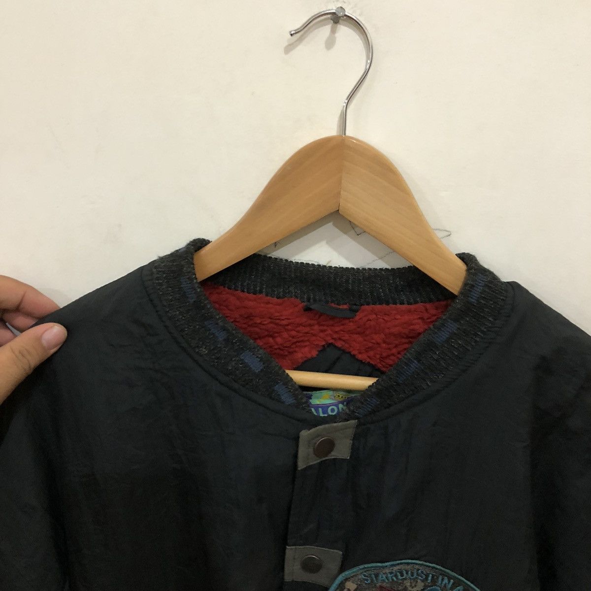Japanese Brand Bomber Jacket Alon Point Big Logo Size US M / EU 48-50 / 2 - 8 Thumbnail