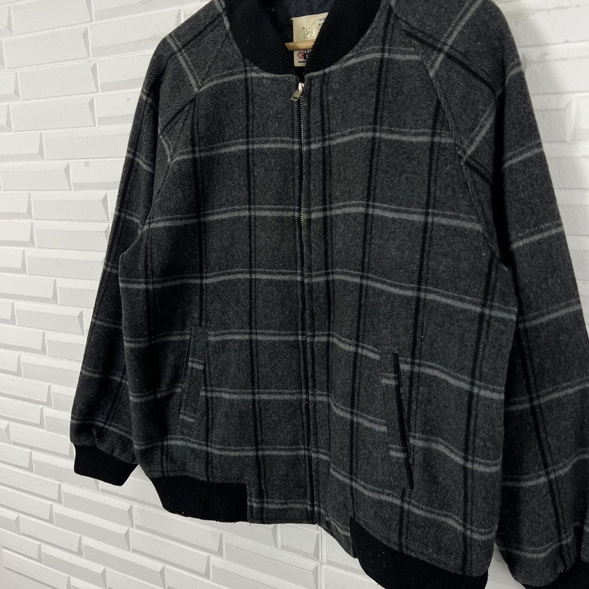 Japanese Brand VINTAGE BOMBER JACKET CASUAL TARTAN DESIGN JAPANESE BRAND Size US L / EU 52-54 / 3 - 4 Thumbnail