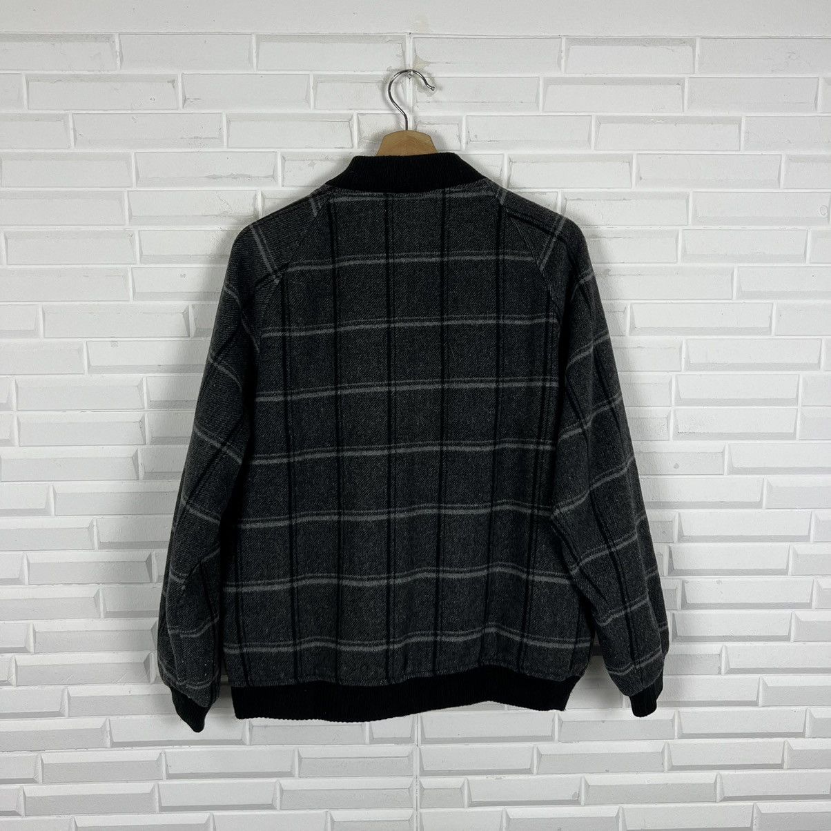 Japanese Brand VINTAGE BOMBER JACKET CASUAL TARTAN DESIGN JAPANESE BRAND Size US L / EU 52-54 / 3 - 7 Thumbnail