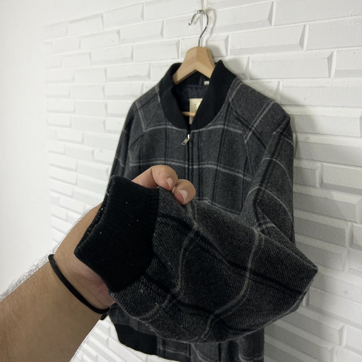 Japanese Brand VINTAGE BOMBER JACKET CASUAL TARTAN DESIGN JAPANESE BRAND Size US L / EU 52-54 / 3 - 5 Thumbnail