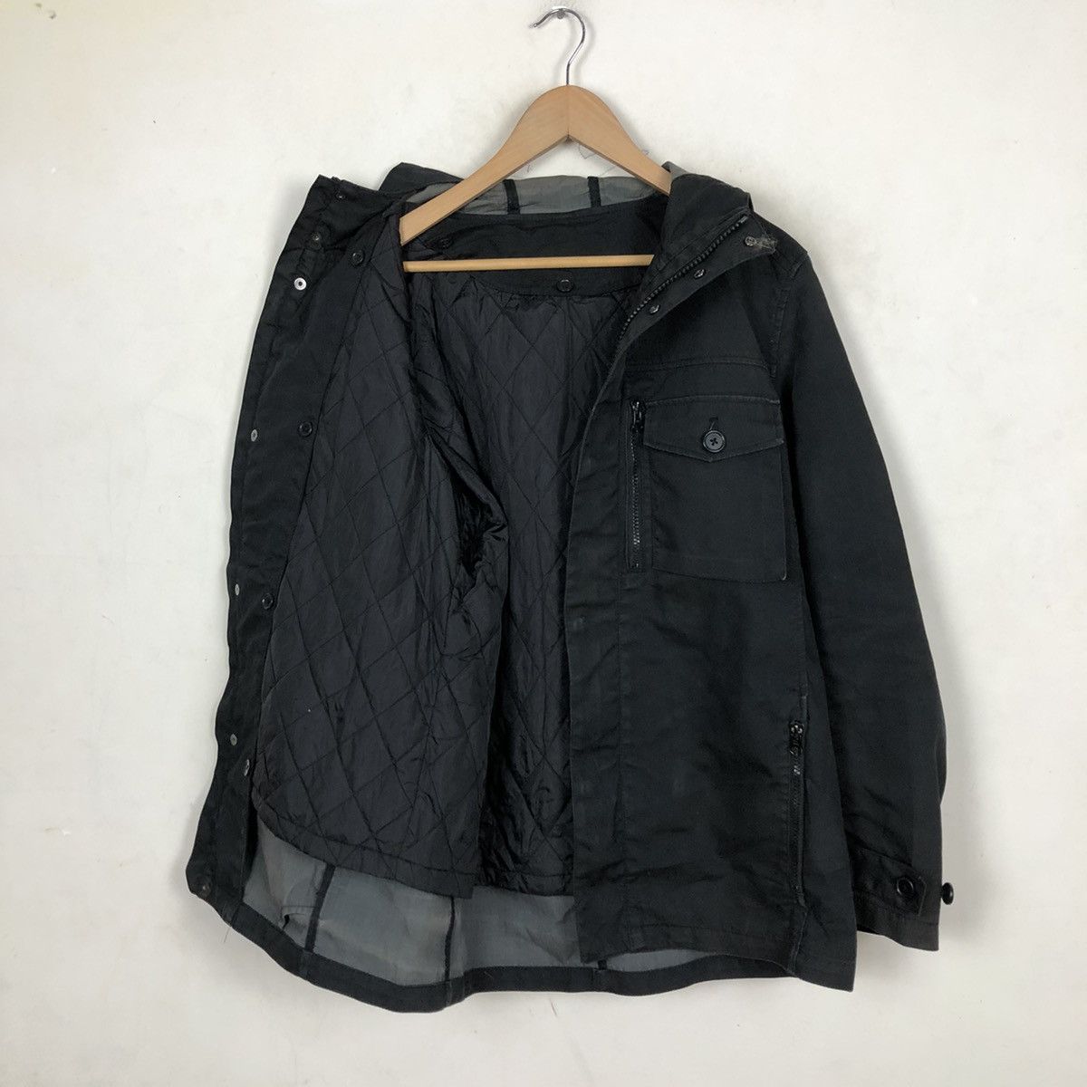 Japanese Brand MULTI POCKET SURVIVAL JACKET SHIPS JET BLUE Size US L / EU 52-54 / 3 - 6 Thumbnail