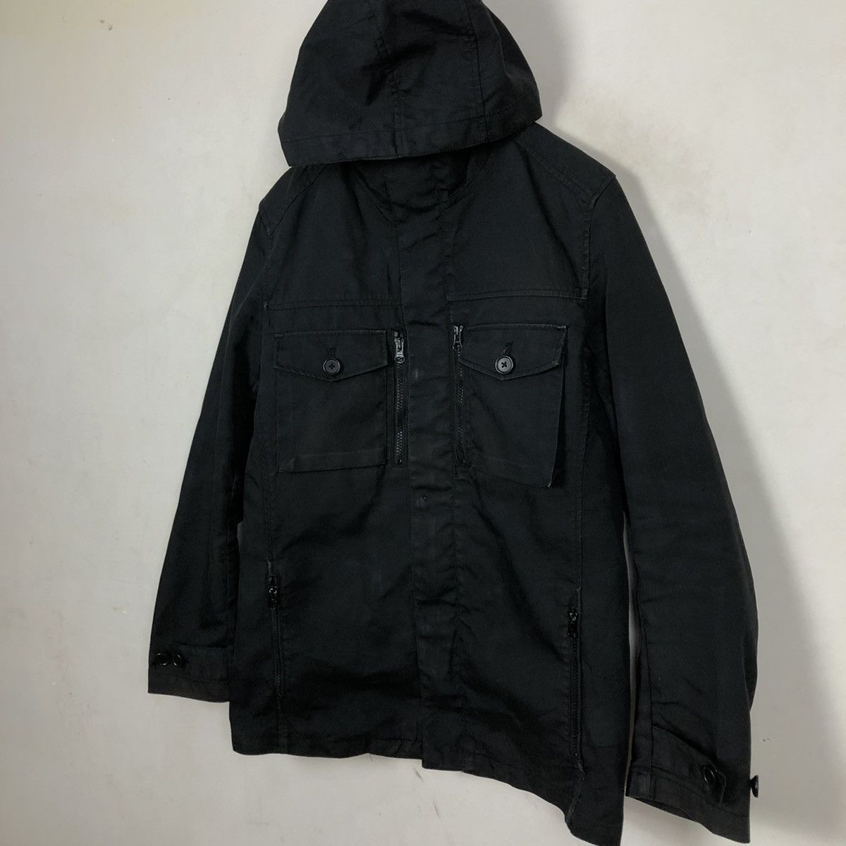 Japanese Brand MULTI POCKET SURVIVAL JACKET SHIPS JET BLUE Size US L / EU 52-54 / 3 - 2 Thumbnail