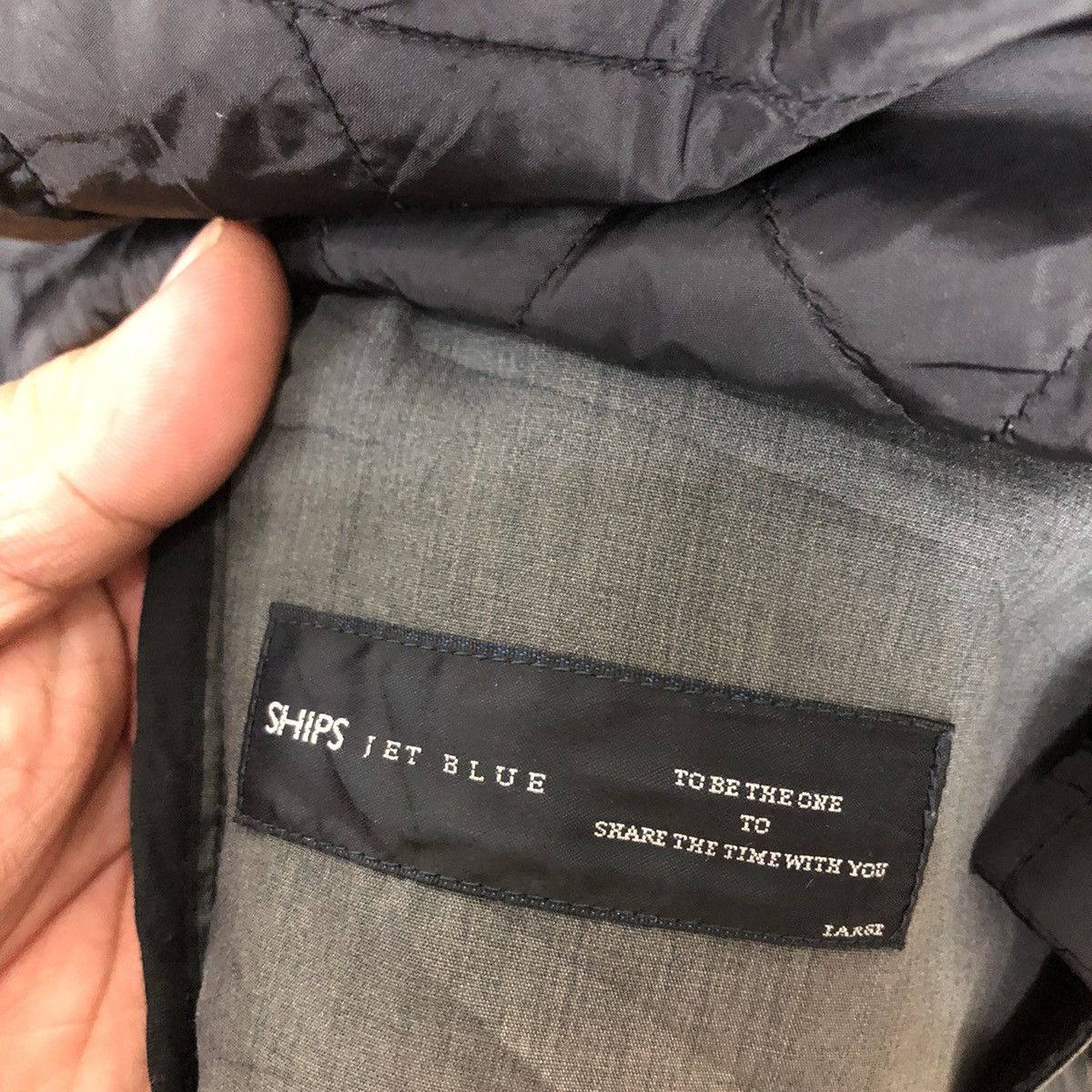 Japanese Brand MULTI POCKET SURVIVAL JACKET SHIPS JET BLUE Size US L / EU 52-54 / 3 - 8 Thumbnail
