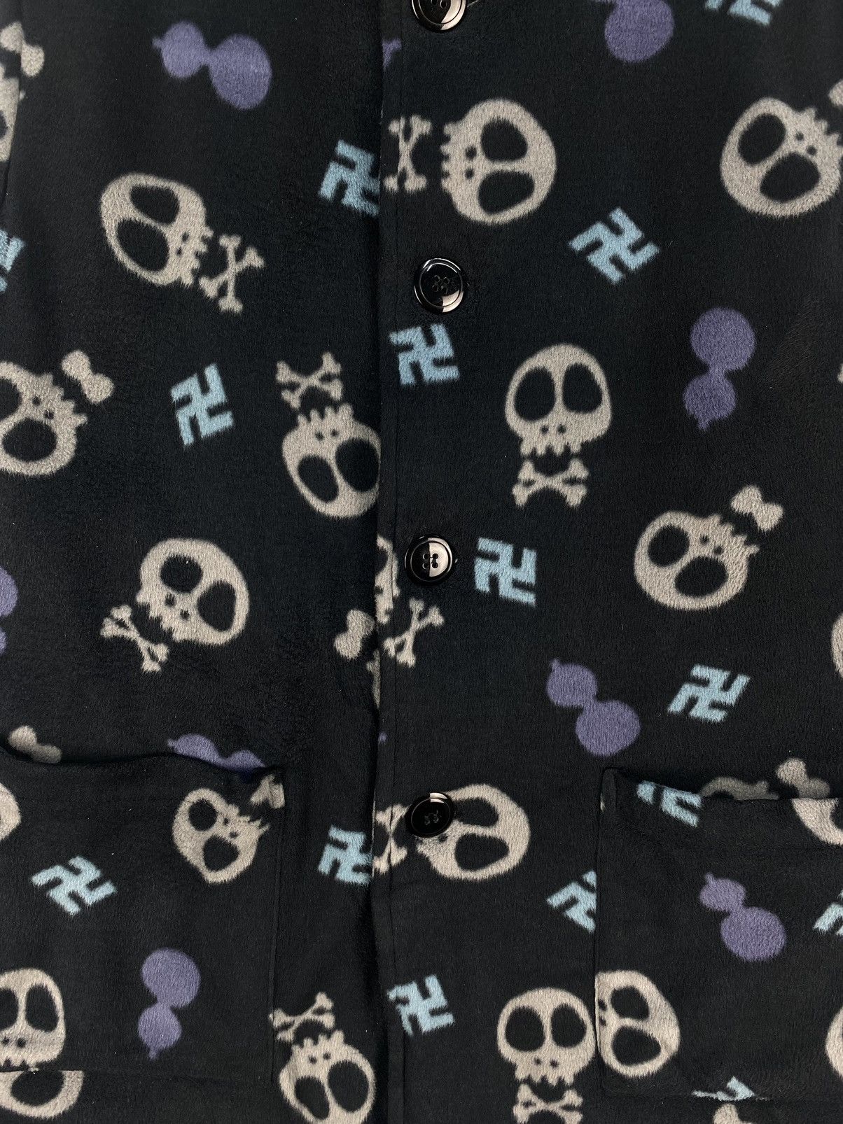 Japanese Brand Touka Vest Skull Size US L / EU 52-54 / 3 - 4 Thumbnail