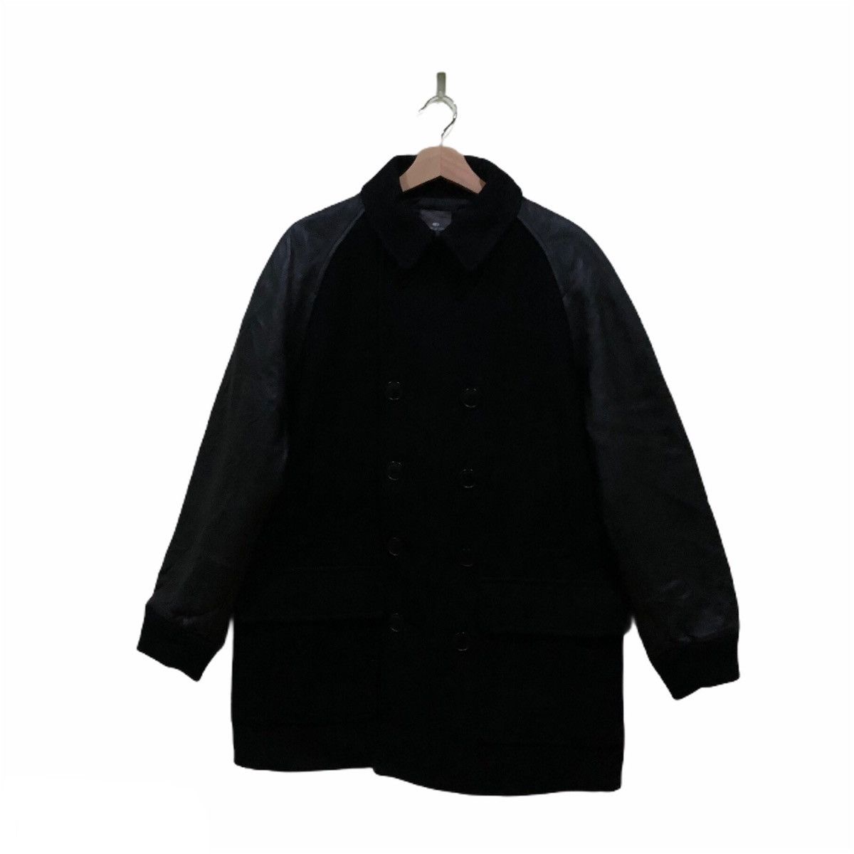 Japanese Brand Leather Wool Varsity Jacket Rattle Trap Size US L / EU 52-54 / 3 - 1 Thumbnail
