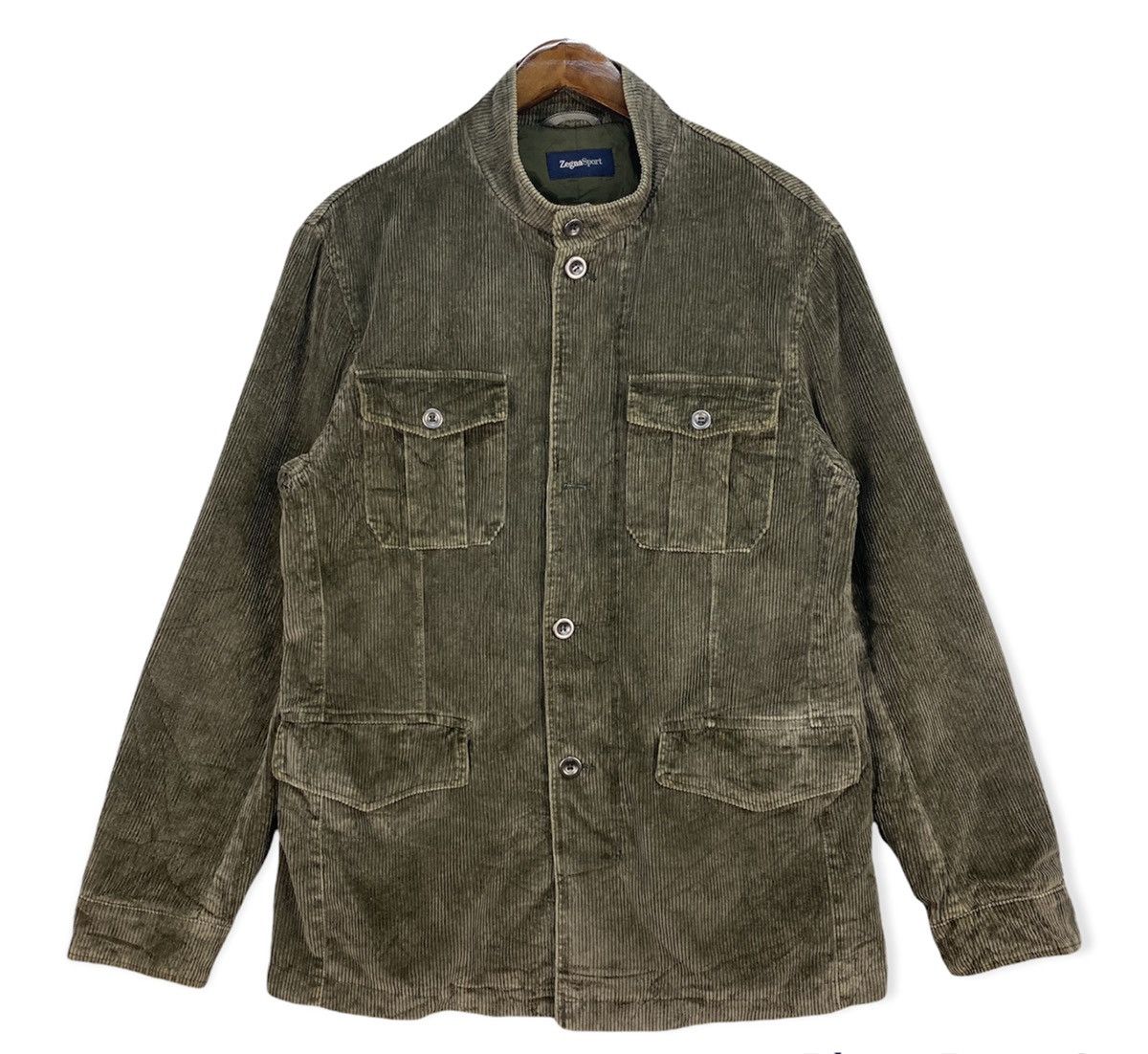 Ermenegildo Zegna Vintage Zegna Sport Corduroy Jacket Size US M / EU 48-50 / 2 - 1 Thumbnail