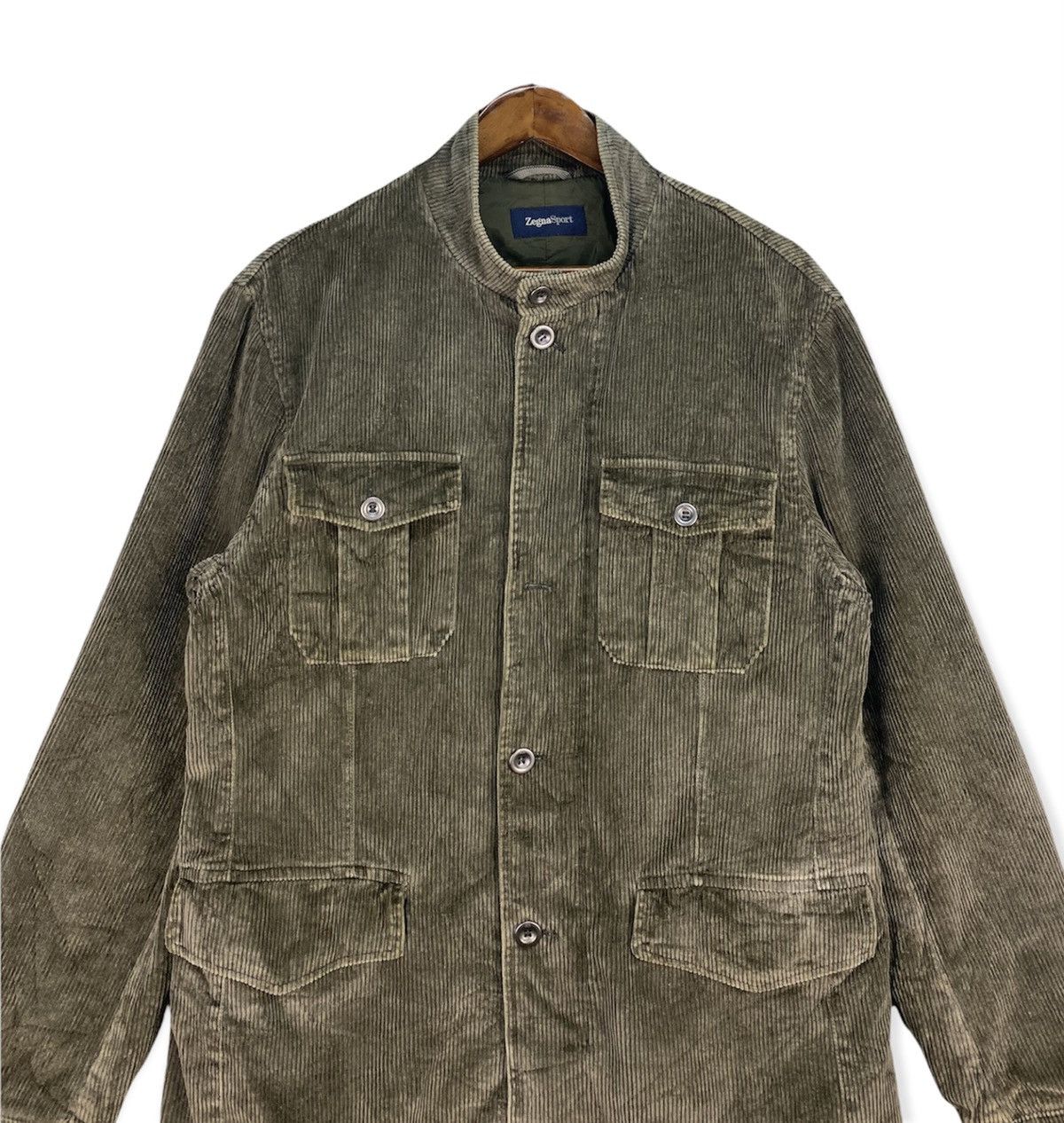 Ermenegildo Zegna Vintage Zegna Sport Corduroy Jacket Size US M / EU 48-50 / 2 - 2 Thumbnail