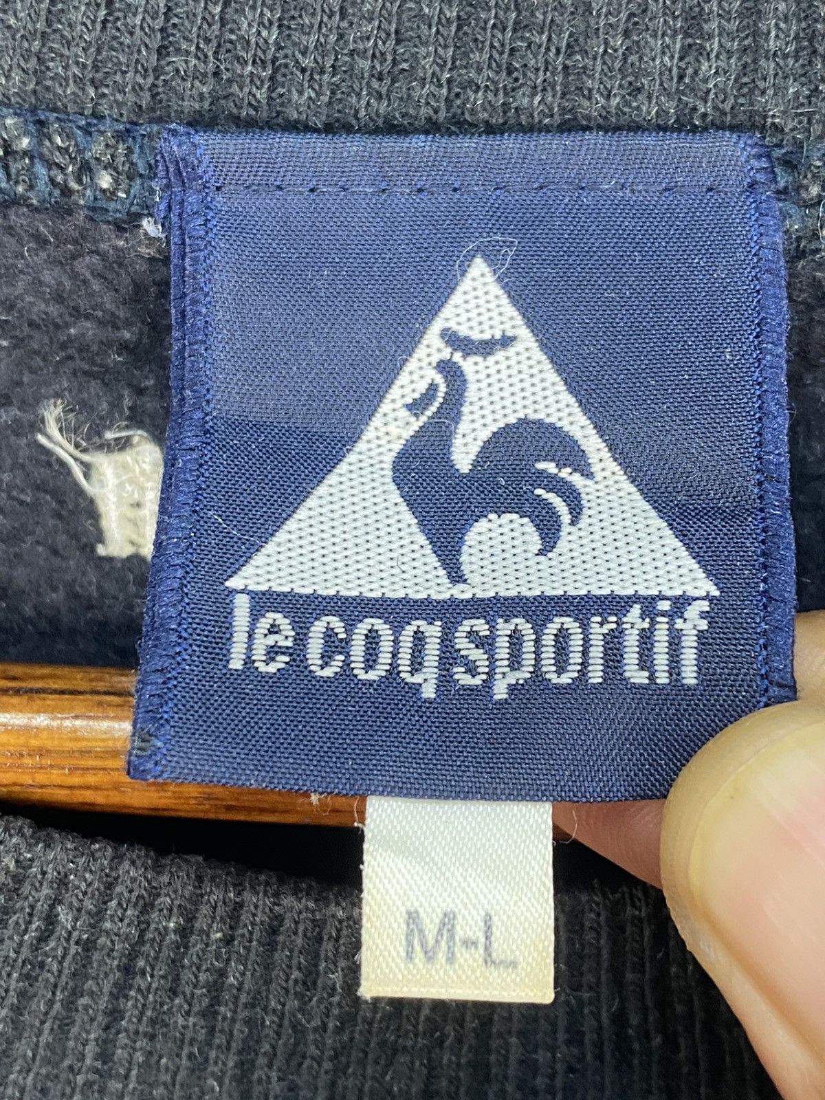 Le Coq Sportif Vintage Lecoqsportif Sweatshirt Size US L / EU 52-54 / 3 - 7 Thumbnail