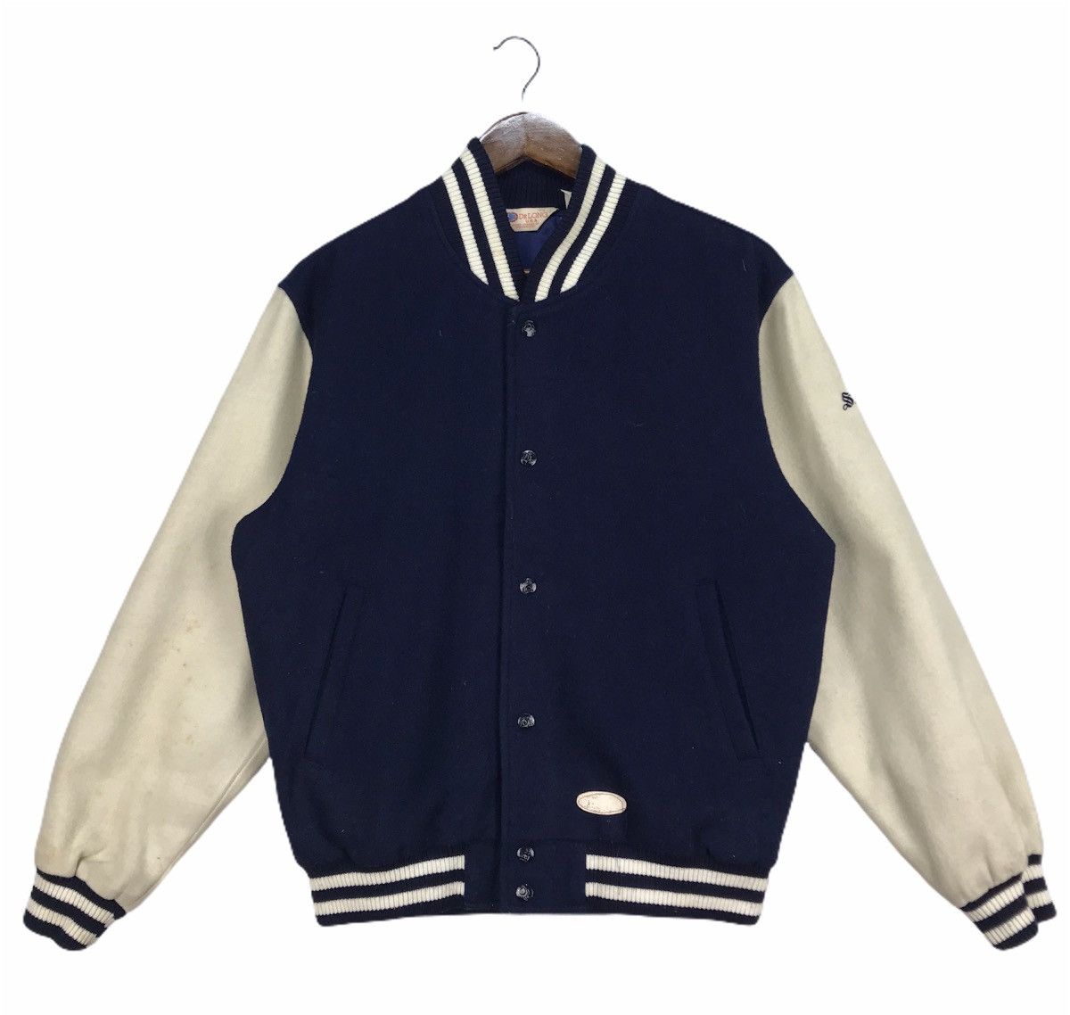 Delong Vintage Delong Varsity Jacket Size US M / EU 48-50 / 2 - 1 Thumbnail