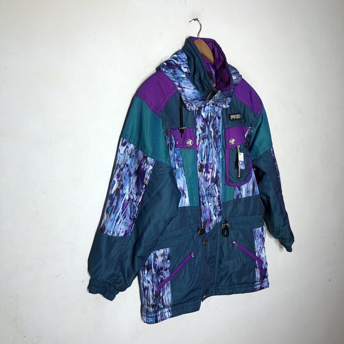 Japanese Brand FABLICE CHAMPION TEAM SKI JACKET RARE COLOUR KANYE STYLE Size US L / EU 52-54 / 3 - 3 Thumbnail