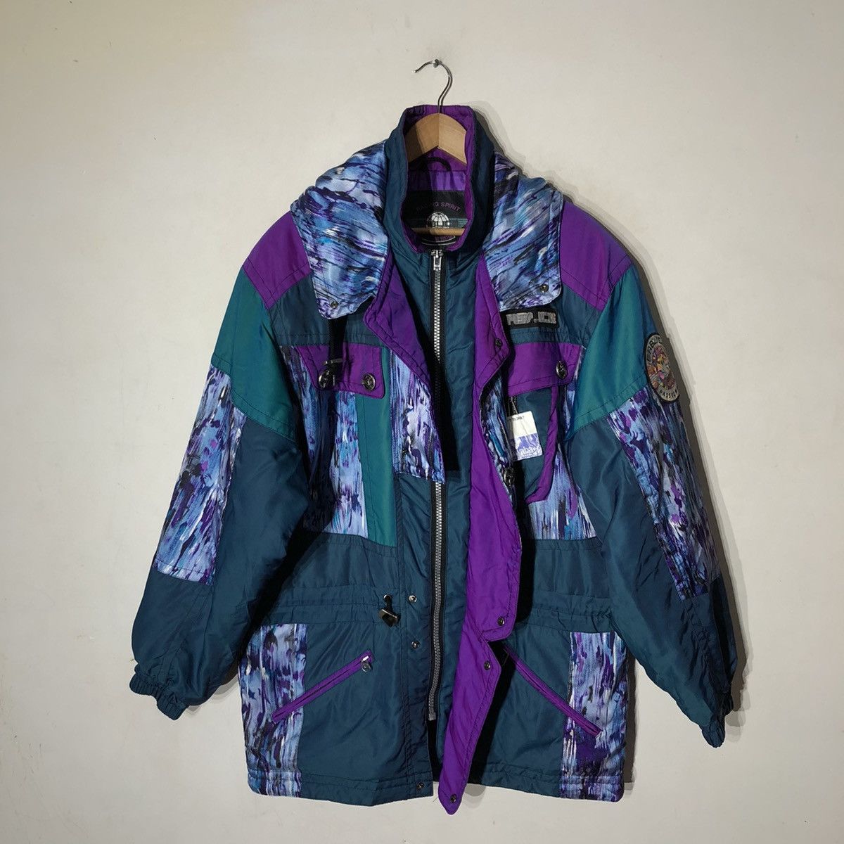 Japanese Brand FABLICE CHAMPION TEAM SKI JACKET RARE COLOUR KANYE STYLE Size US L / EU 52-54 / 3 - 11 Thumbnail