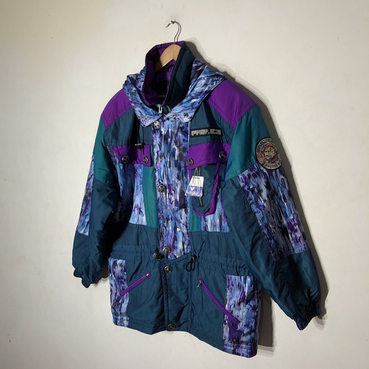 Japanese Brand FABLICE CHAMPION TEAM SKI JACKET RARE COLOUR KANYE STYLE Size US L / EU 52-54 / 3 - 2 Thumbnail