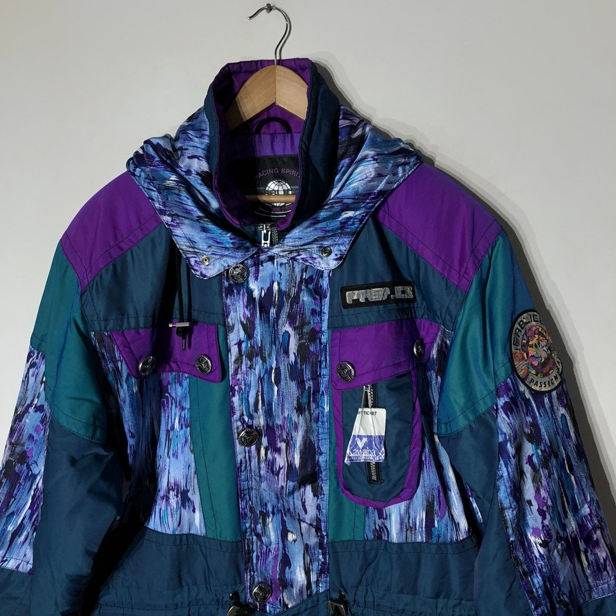 Japanese Brand FABLICE CHAMPION TEAM SKI JACKET RARE COLOUR KANYE STYLE Size US L / EU 52-54 / 3 - 6 Thumbnail