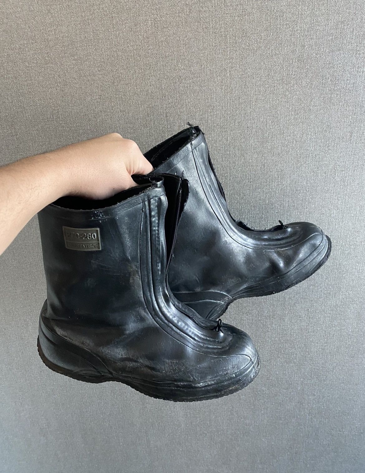 Vintage Vintage 1980s Combat WaterProof Boots Size US 11 / EU 44 - 1 Thumbnail