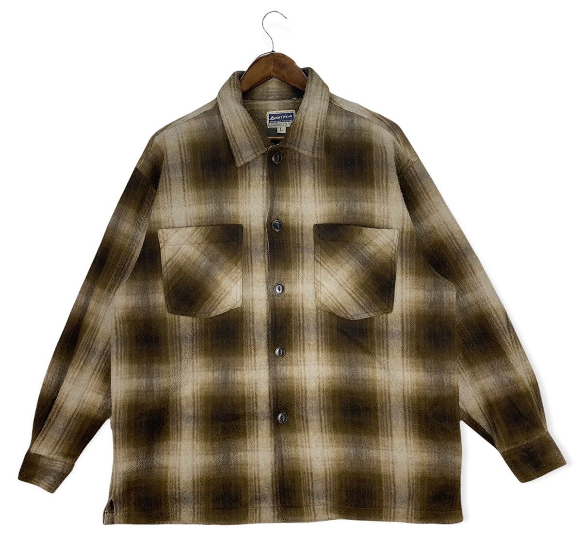 Flannel Vintage Lightwear Flannel Size US L / EU 52-54 / 3 - 1 Thumbnail