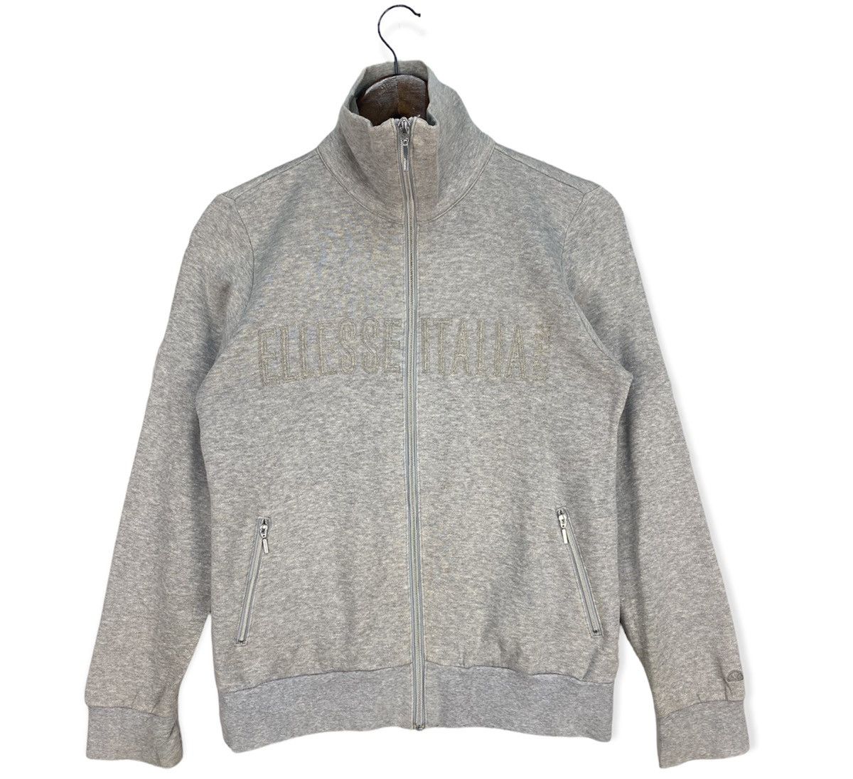 image of Ellesse Perugia Sweater in Grey, Men's (Size Medium)