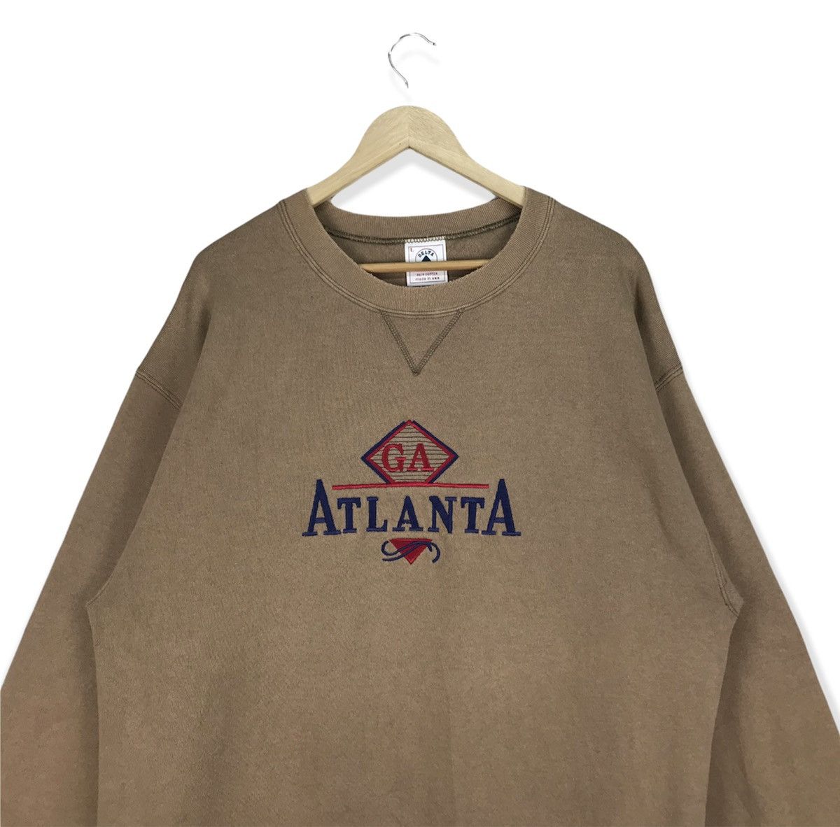 Vintage Vintage Atlanta GA Sweatshirt Size US L / EU 52-54 / 3 - 2 Thumbnail