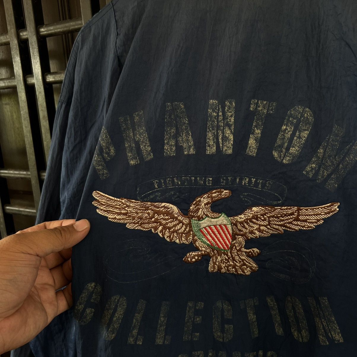 Vintage VINTAGE PHANTOM COLLECTIONS BIG LOGO VARSITY BOMBER JACKET Size US L / EU 52-54 / 3 - 8 Thumbnail