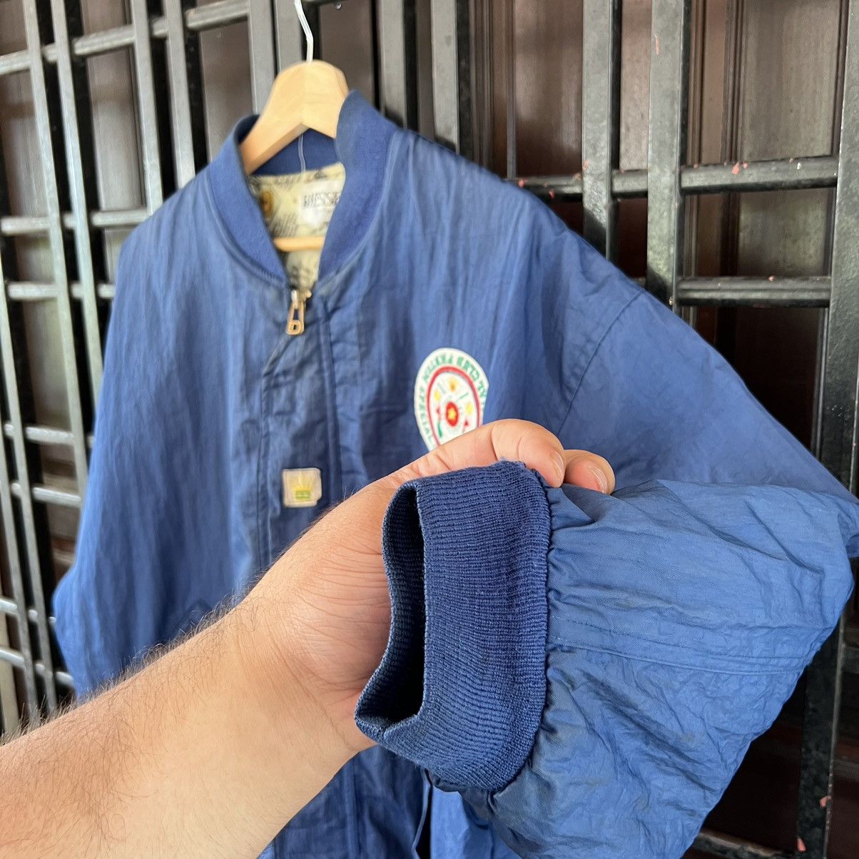 Vintage VINTAGE PHANTOM COLLECTIONS BIG LOGO VARSITY BOMBER JACKET Size US L / EU 52-54 / 3 - 6 Thumbnail