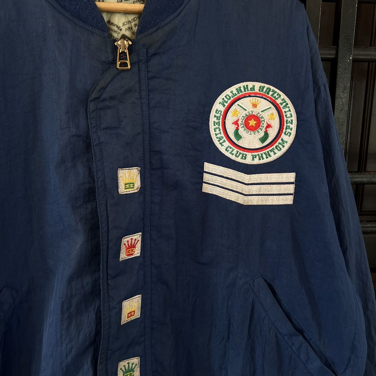 Vintage VINTAGE PHANTOM COLLECTIONS BIG LOGO VARSITY BOMBER JACKET Size US L / EU 52-54 / 3 - 4 Thumbnail