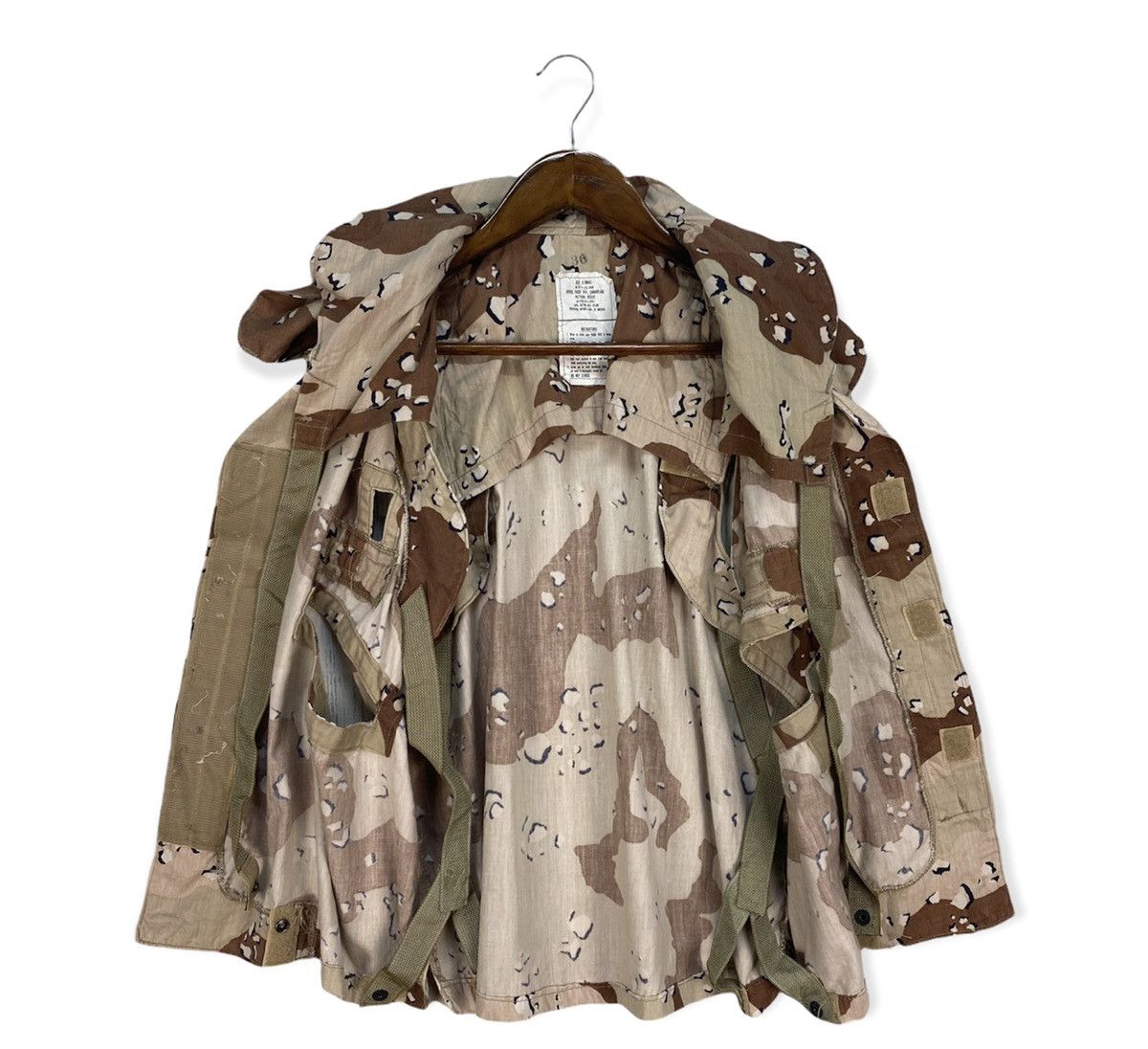 Vintage Vintage US Army Desert Storm PASGT Flak Vest Cover Size US XS / EU 42 / 0 - 5 Thumbnail