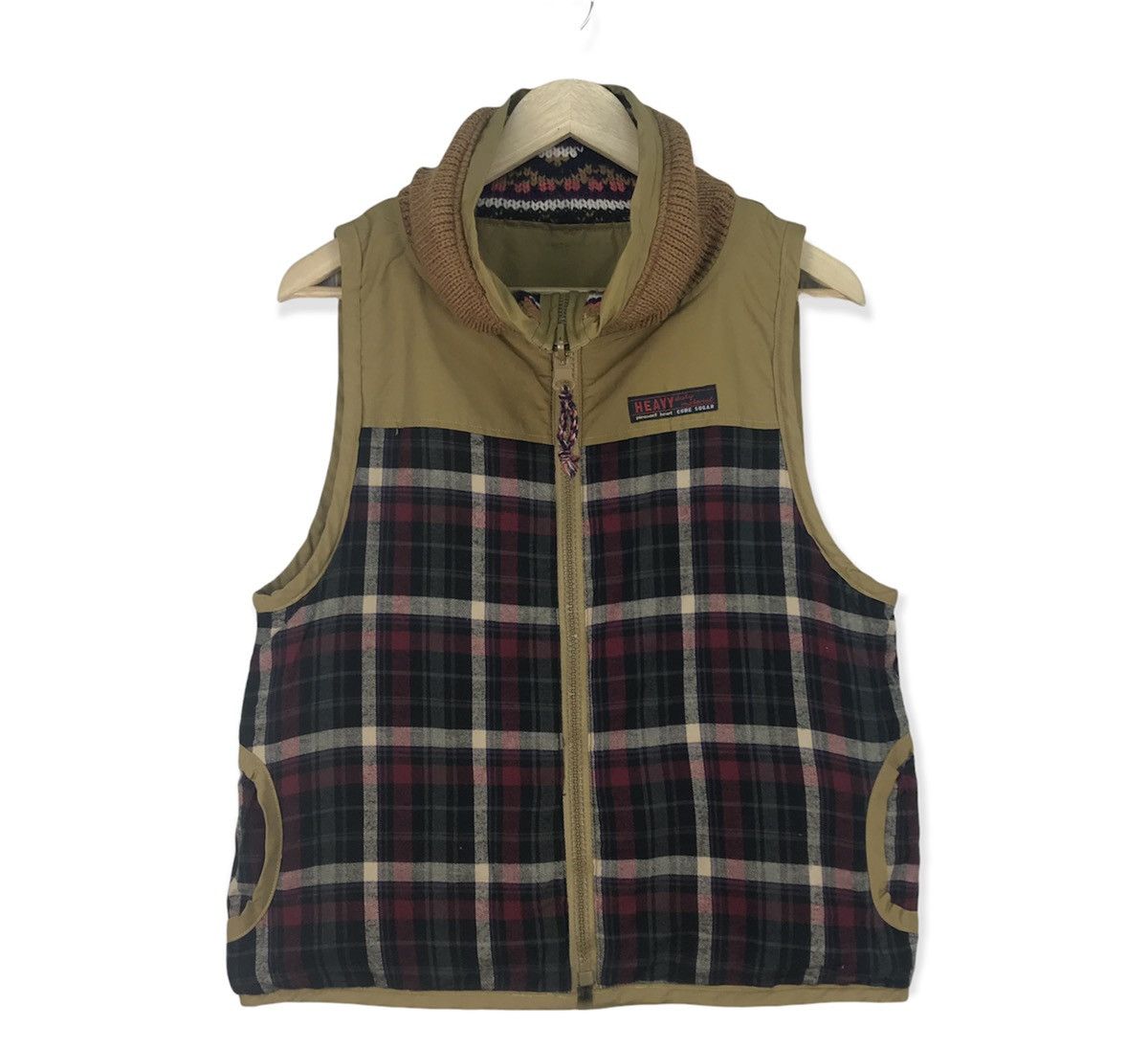 Japanese Brand Cube Sugar Fleece Reversible Vest Size US S / EU 44-46 / 1 - 5 Thumbnail