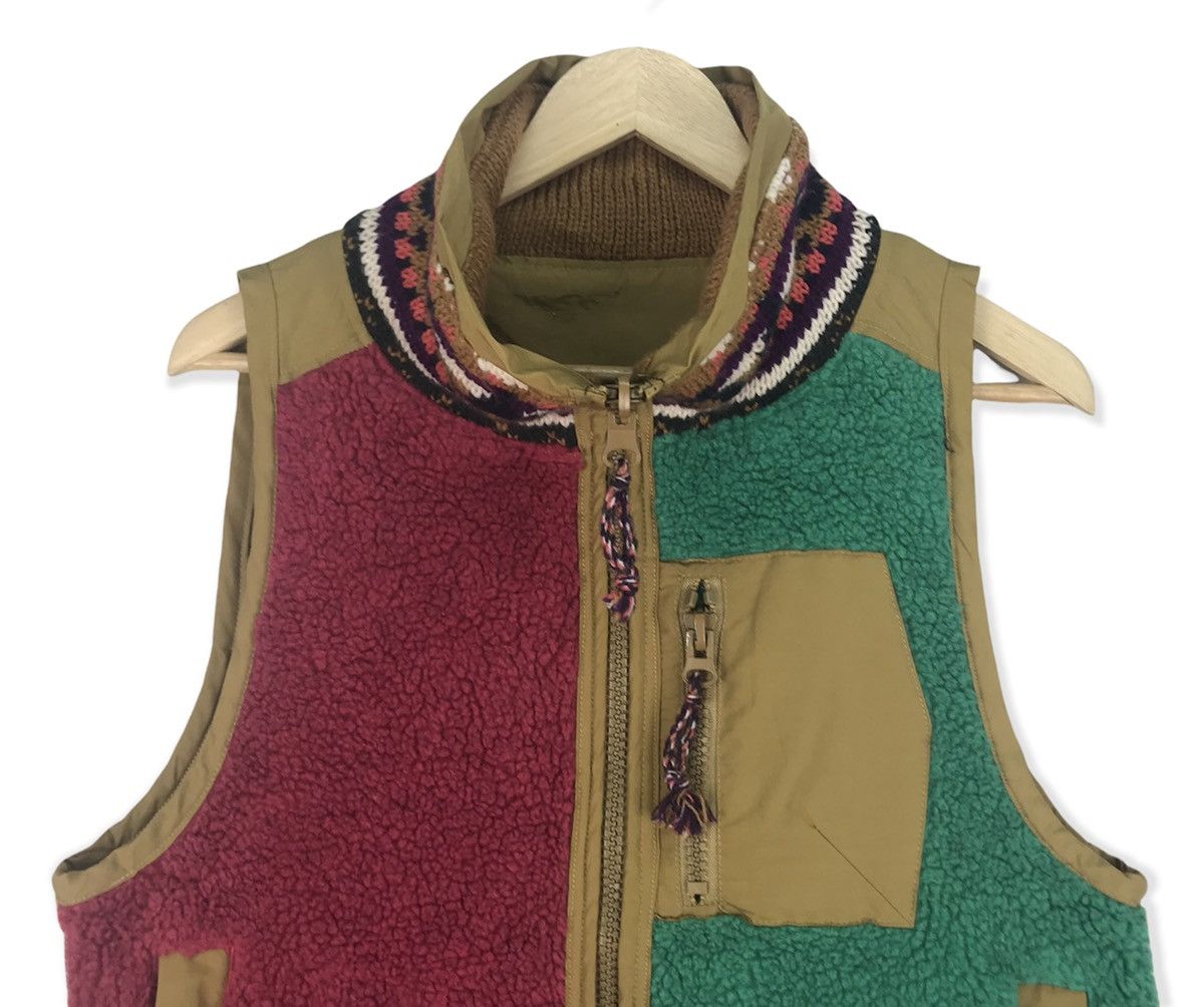 Japanese Brand Cube Sugar Fleece Reversible Vest Size US S / EU 44-46 / 1 - 2 Thumbnail