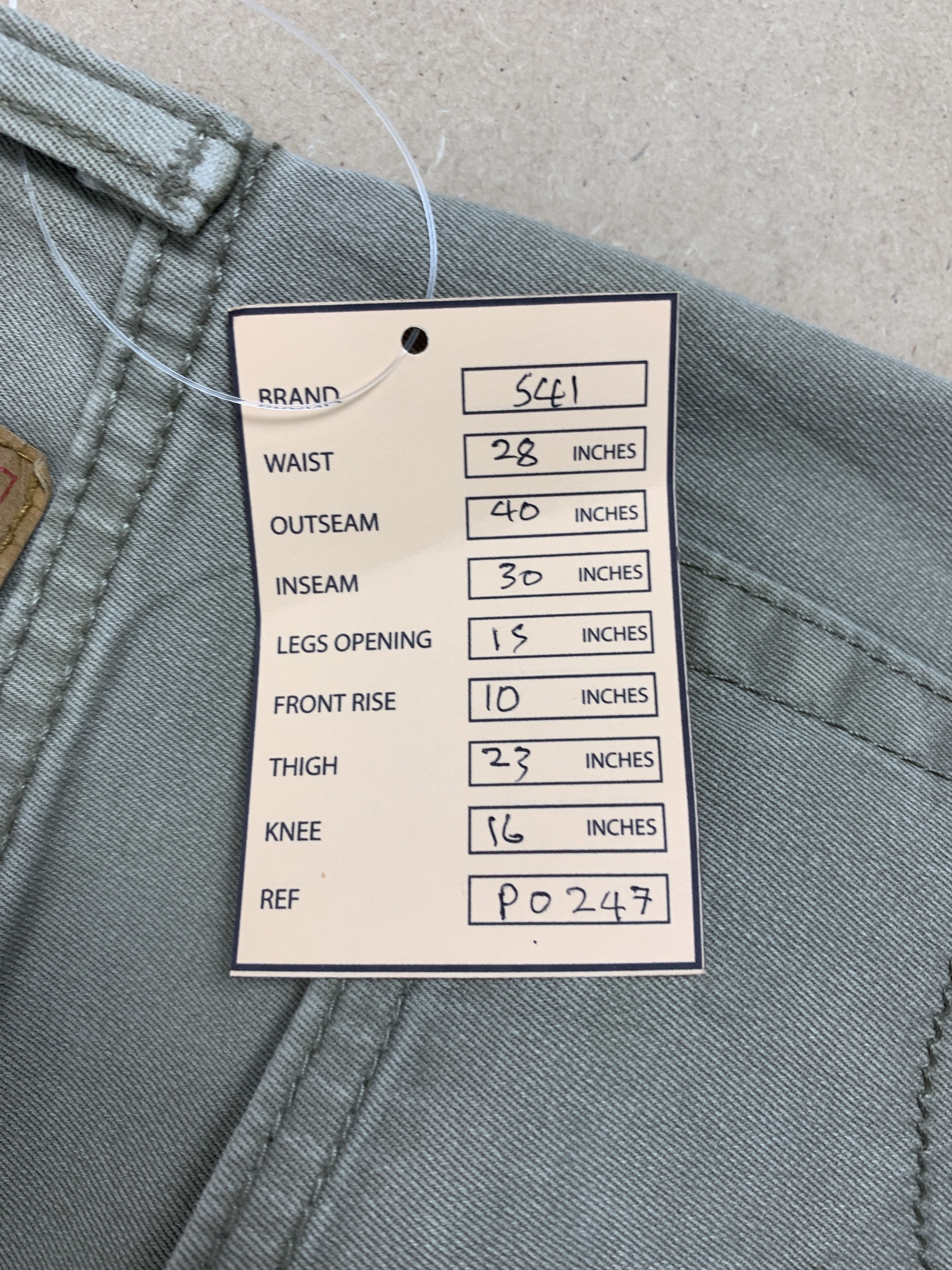 Levi's Vintage LEVI'S 541 Silver Tab Distressed Grey Jeans Size US 28 / EU 44 - 20 Thumbnail