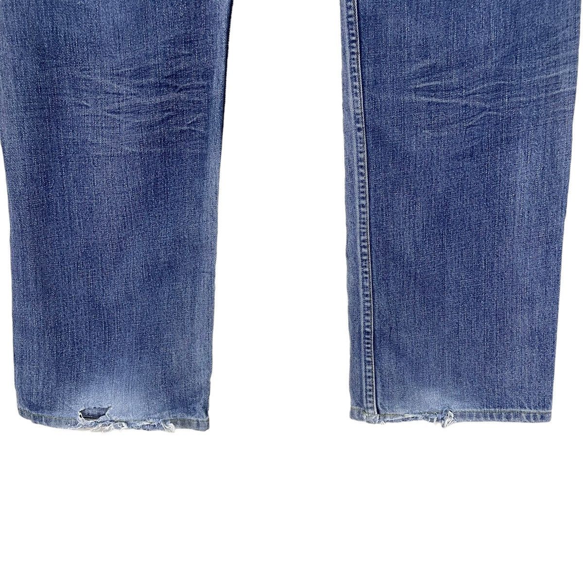 Polo Ralph Lauren 90s Polo Ralph Lauren Distressed Light Blue Wash Denim Size US 34 / EU 50 - 7 Thumbnail