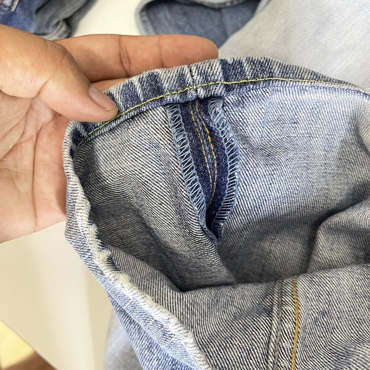 Polo Ralph Lauren 90s Polo Ralph Lauren Distressed Light Blue Wash Denim Size US 34 / EU 50 - 12 Thumbnail