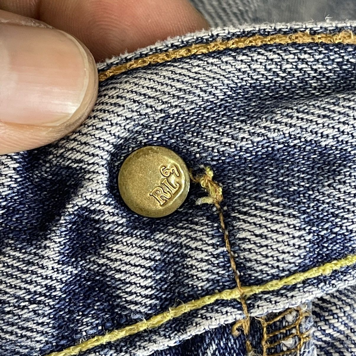 Polo Ralph Lauren 90s Polo Ralph Lauren Distressed Light Blue Wash Denim Size US 34 / EU 50 - 16 Thumbnail