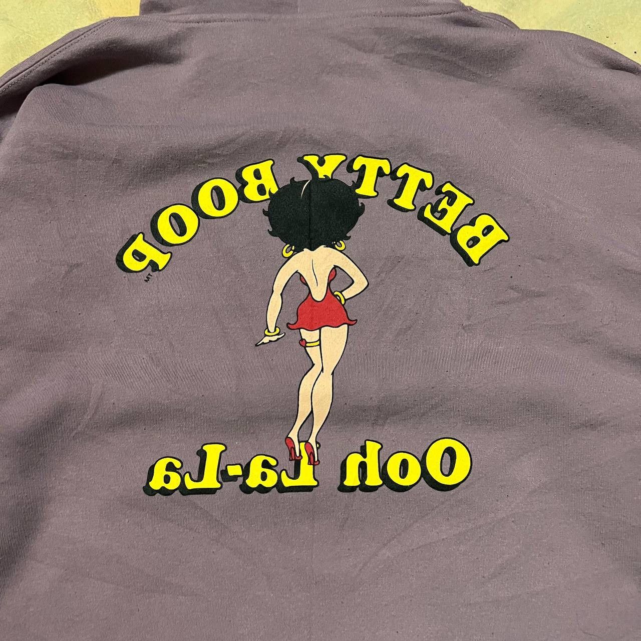 Cartoon Network Betty Boop Big Logo Hoodie Mirror Print Size US XL / EU 56 / 4 - 12 Thumbnail