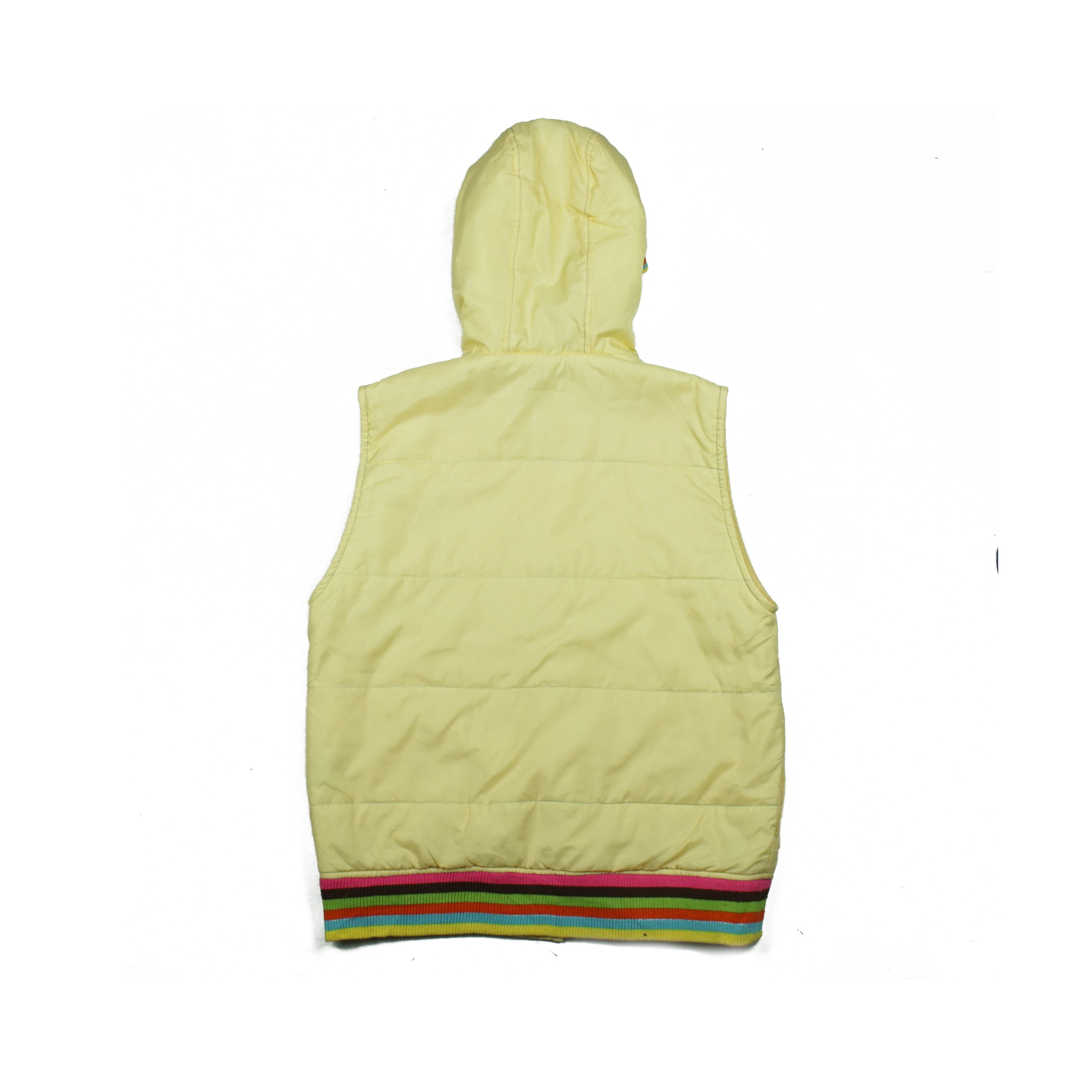 Angel Blue *NoTariff 1990s Angel Blue Hooded Vest Jacket Size M / US 6-8 / IT 42-44 - 3 Thumbnail