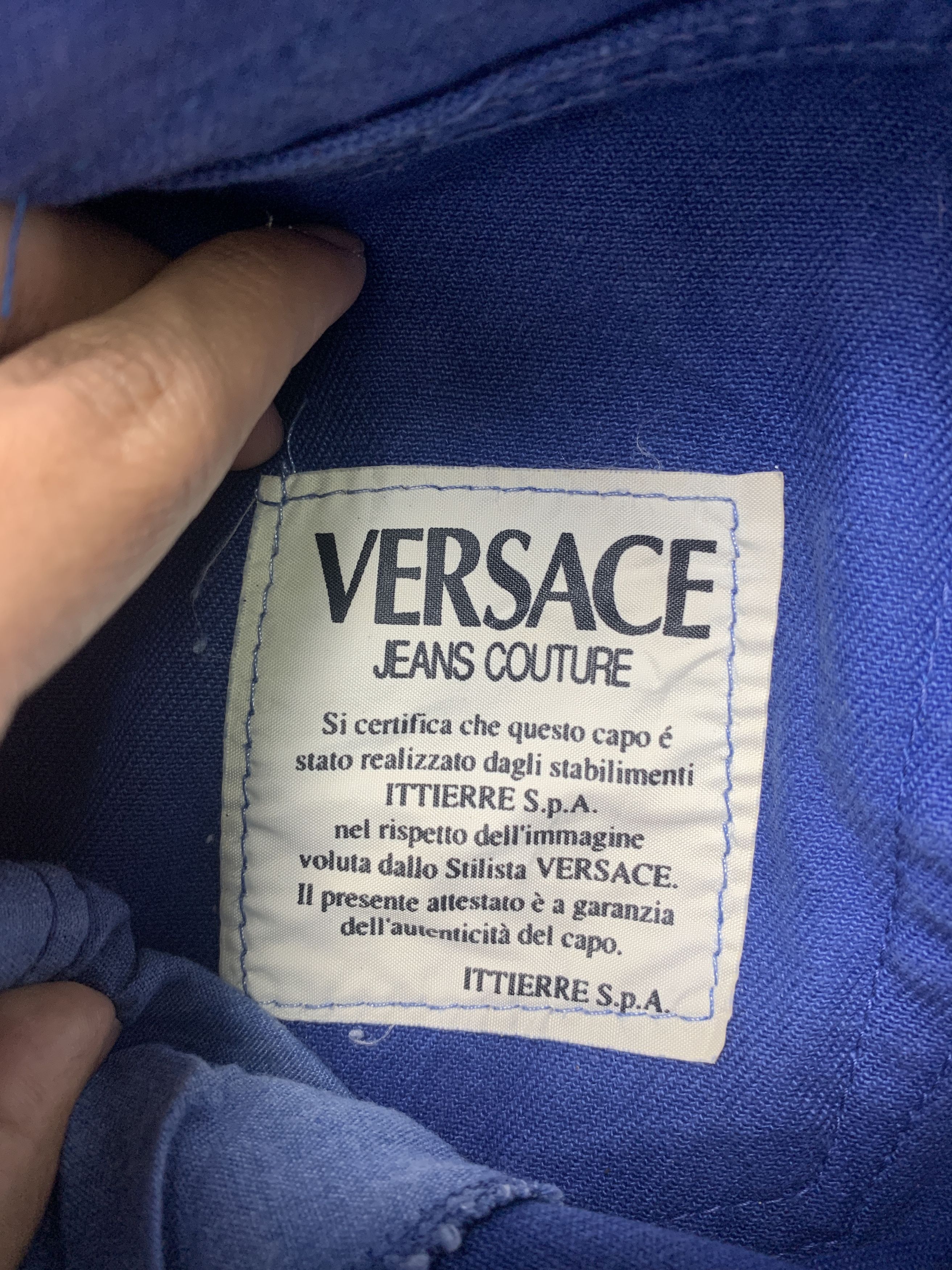 Versace Jeans Couture Vintage Versace Jeans Couture Striking Jeans Italy P0153 Size US 26 / EU 42 - 14 Thumbnail