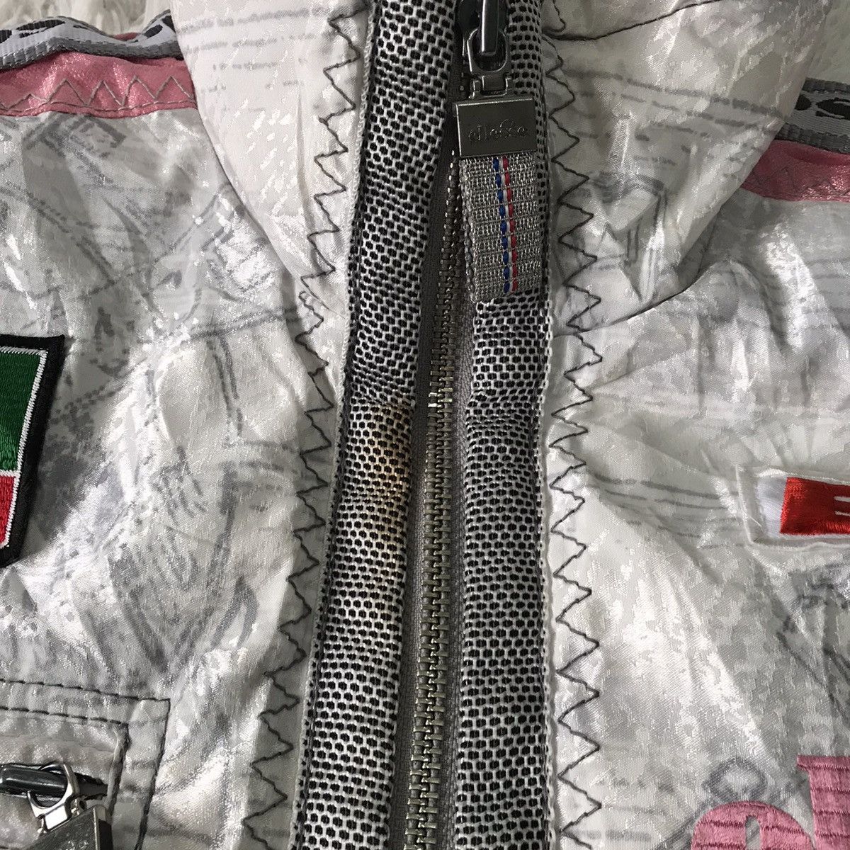 Ellesse × Vintage Vtg Ellesse Federation Francaise De Ski Jacket ESF Tag Heuer Size US S / EU 44-46 / 1 - 16 Thumbnail