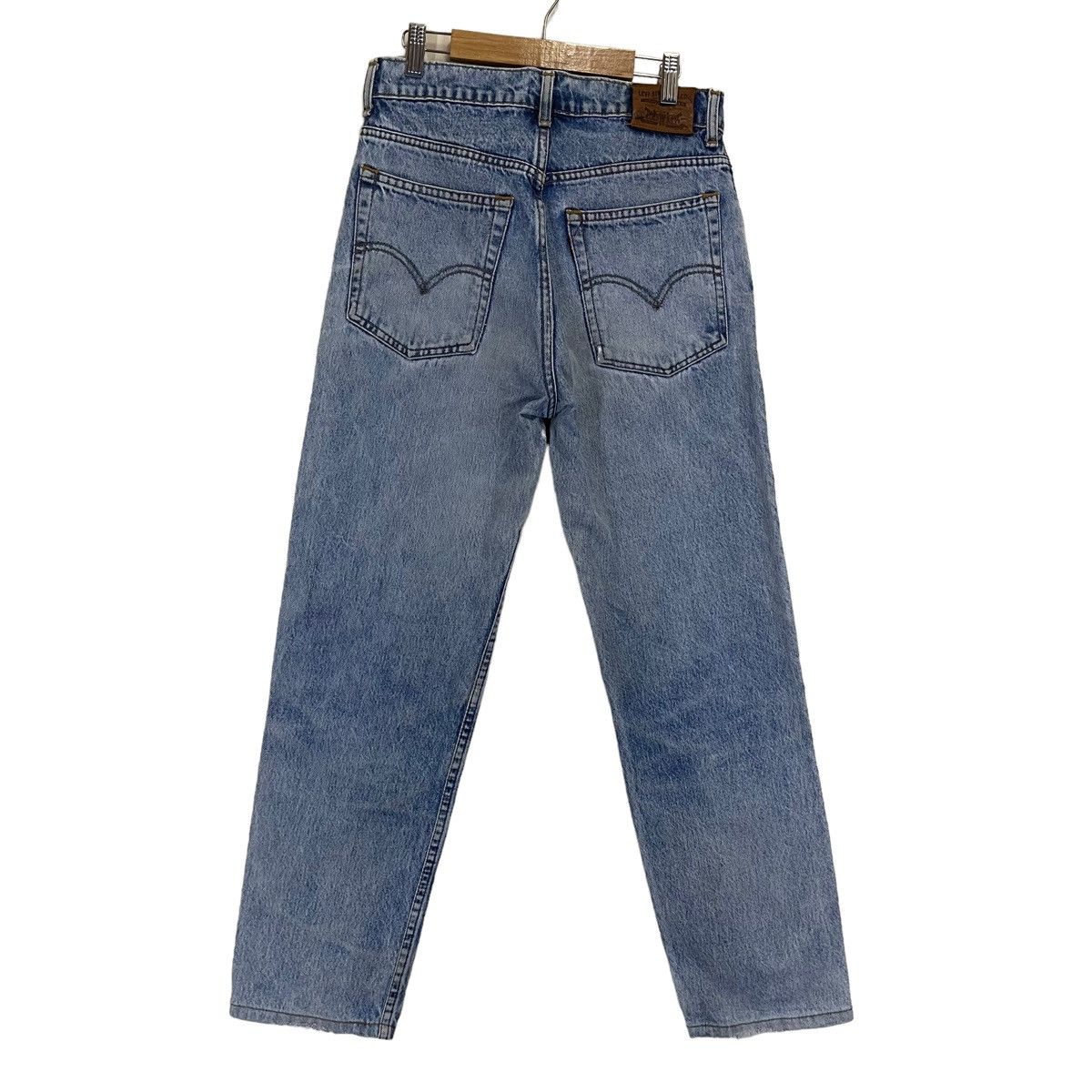 Levi's × Vintage 27x26.5 Vintage Levi's 359 Faded Dirty Denim Light Blue Size US 27 - 8 Thumbnail