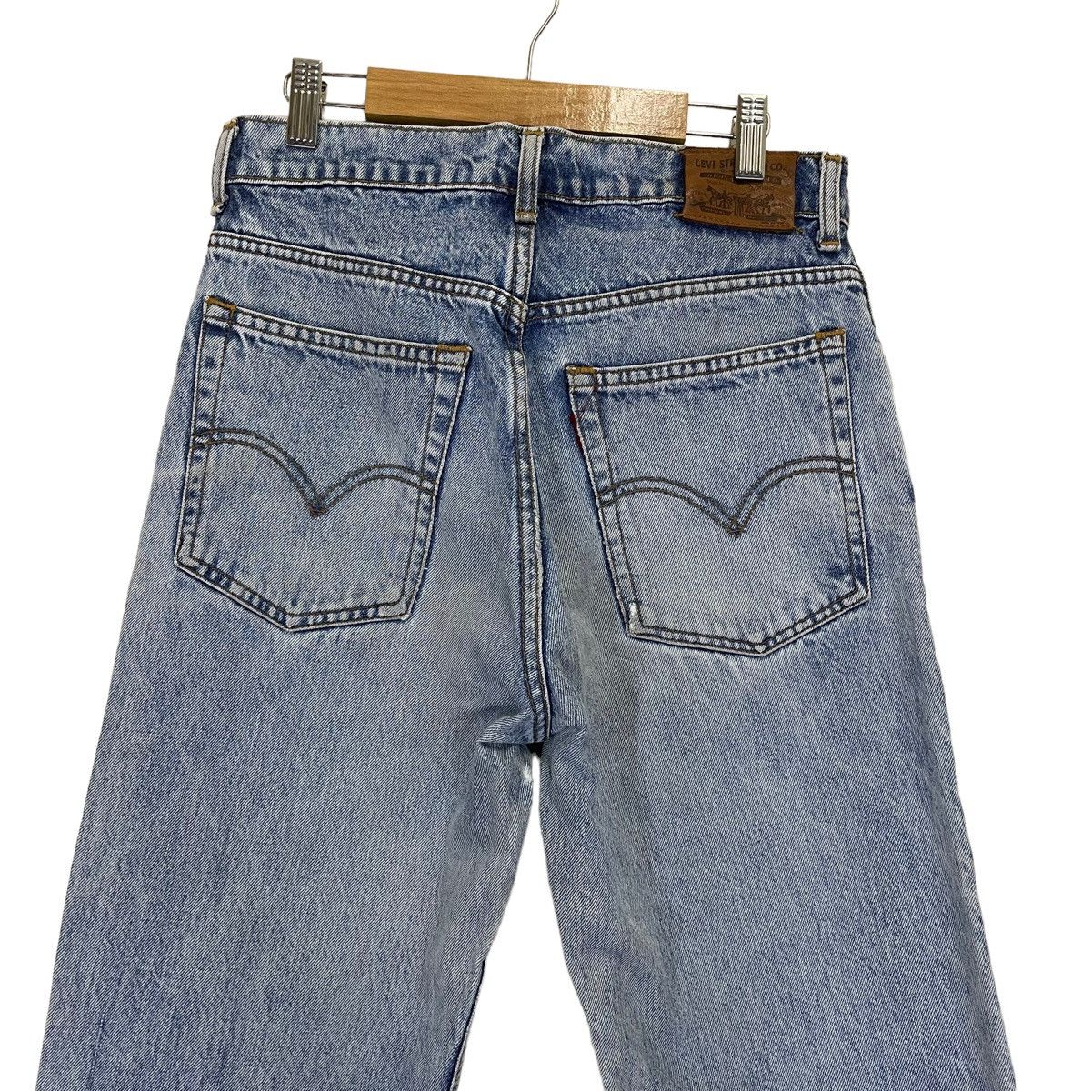 Levi's × Vintage 27x26.5 Vintage Levi's 359 Faded Dirty Denim Light Blue Size US 27 - 9 Thumbnail