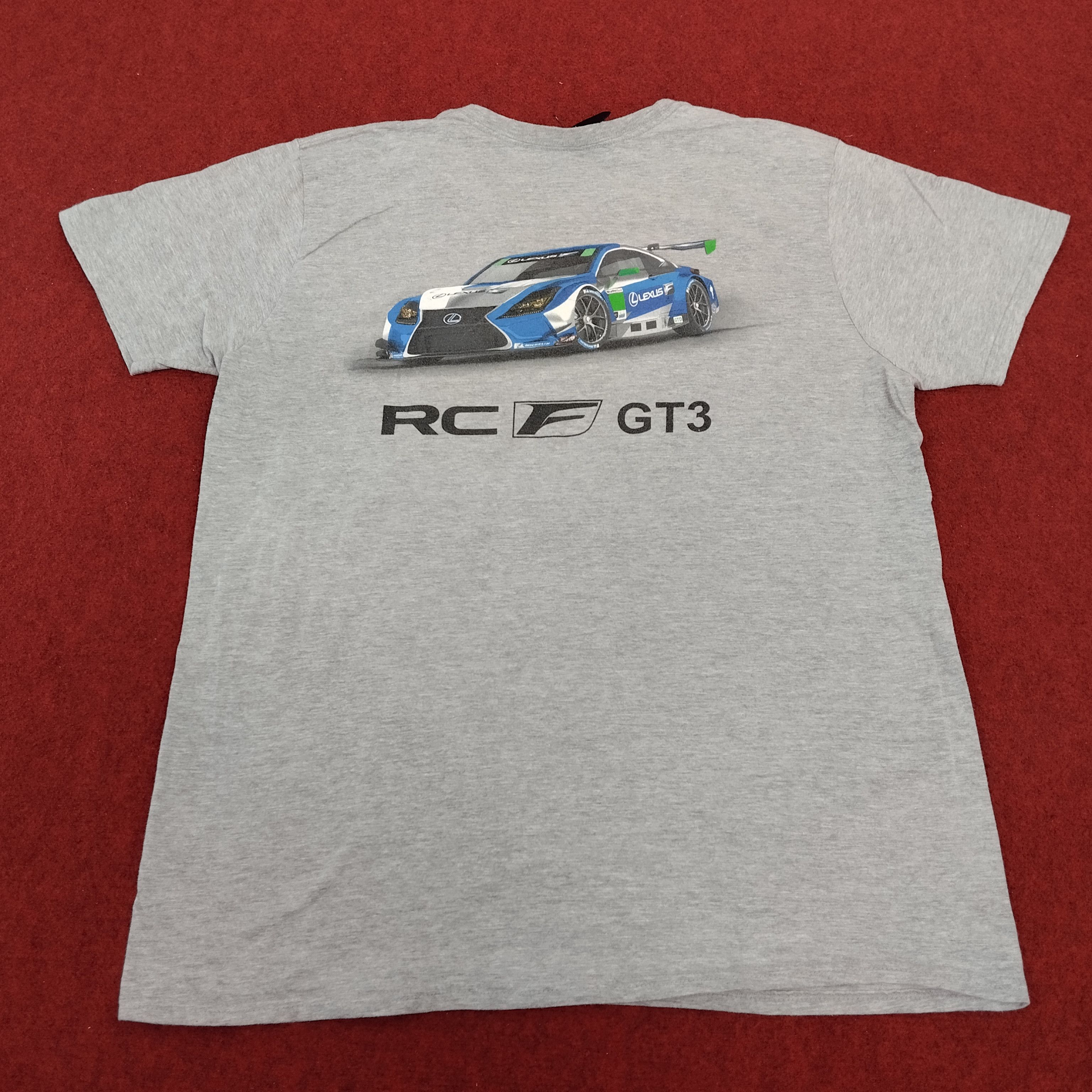 Lexus Racing Supercar Team Back Print Design Tshirt