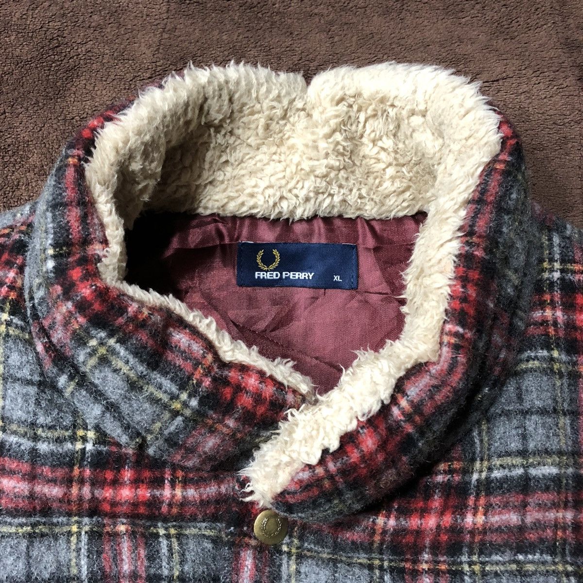 Fred Perry Vintage Fred Perry Wool Jacket Size US L / EU 52-54 / 3 - 5 Thumbnail