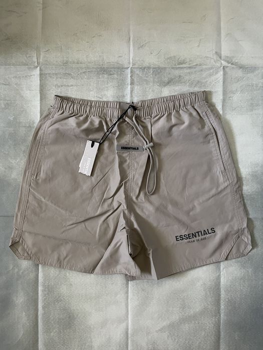 Fear of God FoG - Essentials Fear of God Moss Volley Shorts Size