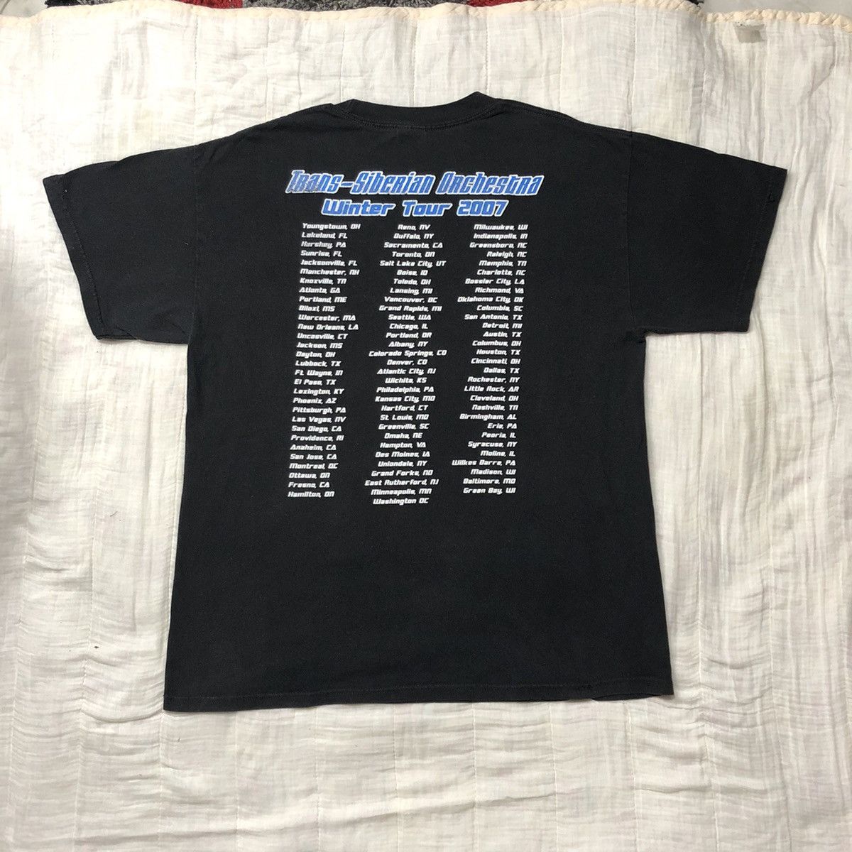 Band Tees Trans-Siberian Orchestra Vintage T Shirt Size US L / EU 52-54 / 3 - 3 Thumbnail