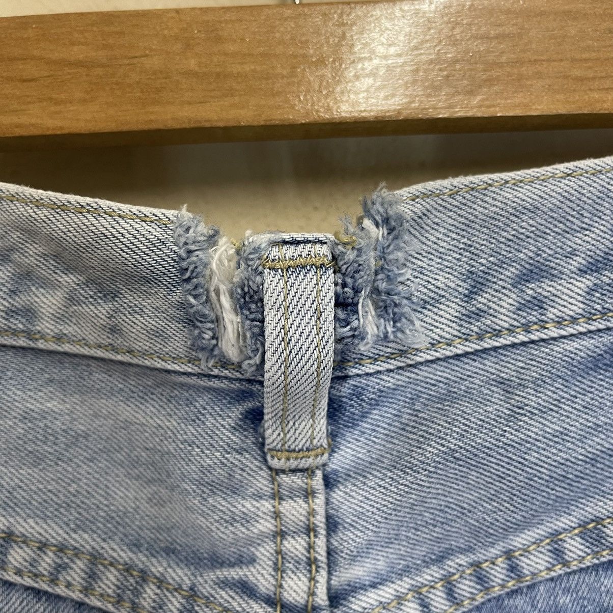 Other Vintage 90s Wrangler Distressed Faded Blue Jeans 28x28.5 Size US 28 / EU 44 - 14 Thumbnail