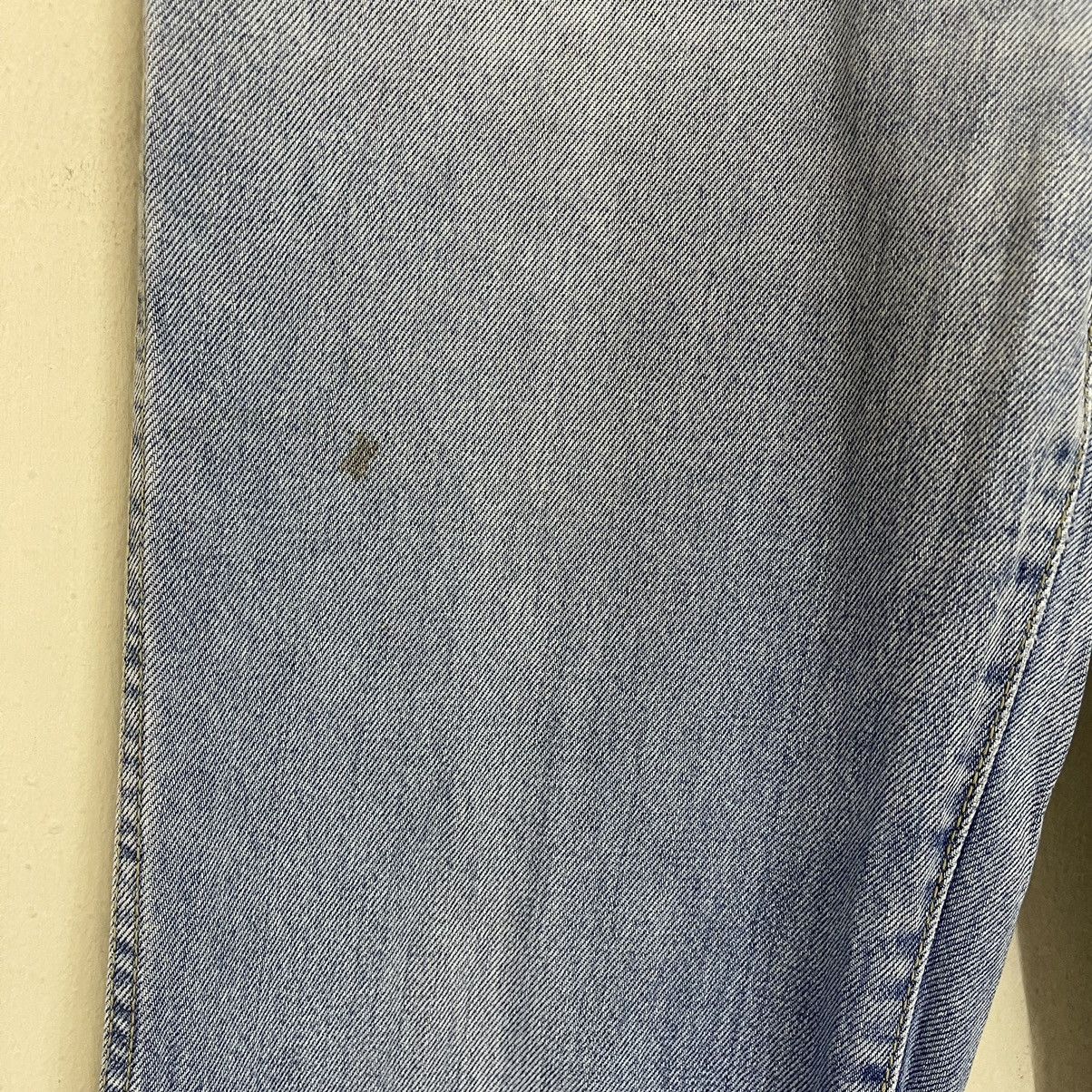 Other Vintage 90s Wrangler Distressed Faded Blue Jeans 28x28.5 Size US 28 / EU 44 - 5 Thumbnail