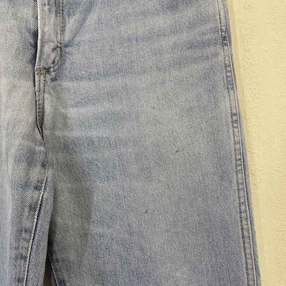 Other Vintage 90s Wrangler Distressed Faded Blue Jeans 28x28.5 Size US 28 / EU 44 - 4 Thumbnail